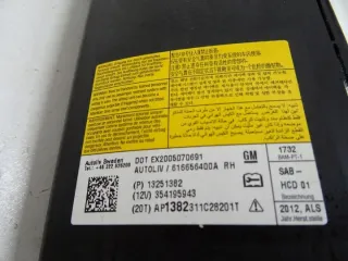 13251382 Подушка безопасности Opel Astra J Арт e9686143, вид 3