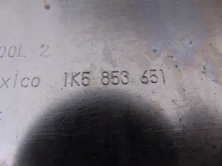 1K5853651 1K5853653C Решетка радиатора Volkswagen Golf 5 Арт e9686488, вид 15