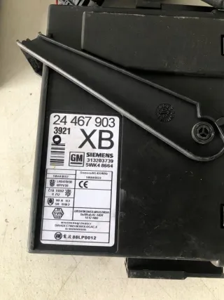 0261207960 Блок управления двигателем Opel Corsa C Арт e9689838, вид 2