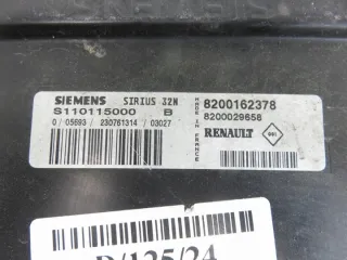 S110115000 8200162378 8200029658 Блок управления двигателем Renault Clio 2 Арт e9691445, вид 2