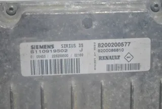 8200200577 Блок управления двигателем Renault Laguna 2 Арт e9691721, вид 3