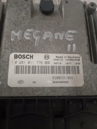 0281011776 8200391966 8200386508 Блок управления двигателем Renault Megane 2 Арт e9692204, вид 2