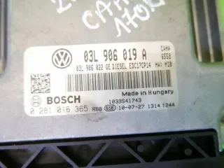 0281016365 166960 Блок управления двигателем Seat Exeo Арт e9692706, вид 5