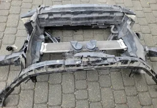  Передняя панель крепления облицовки (телевизор) Audi Q7 4L Арт e9704474, вид 4