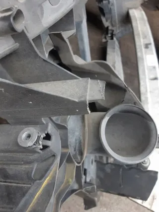  Передняя панель крепления облицовки (телевизор) Audi Q7 4L Арт e9704475, вид 5