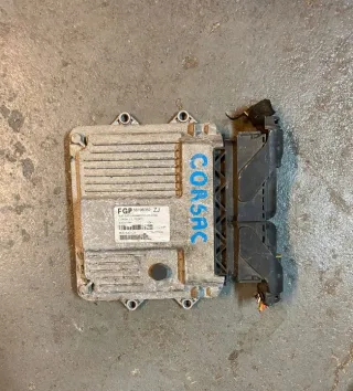55196352ZJ Блок управления двигателем Opel Corsa C Арт e9722239, вид 2