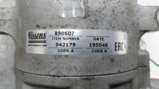 5Q0816803H 890607 Компрессор кондиционера Volkswagen Golf 7 Арт e9722302, вид 6