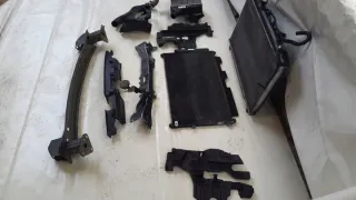 MF447750-9961, MF022740-6220 MF223000-0260, MF422750-7550 Передняя панель крепления облицовки (телевизор) Honda CR-V 5 Арт e9733032, вид 3