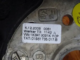 1K8419091K 1K8419091 1K8419091KYCP 2008-2014 Руль Volkswagen Scirocco 3 Арт e9734389, вид 10