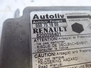 8200098401 Блок AirBag Renault Kangoo 1 Арт e9742229, вид 2