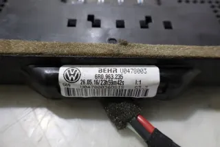 6R0963235 Радиатор кондиционера Skoda Fabia 3 Арт e9743458, вид 4