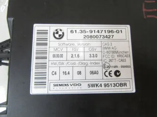 9147196 9147212 9147220 Блок управления (другие) BMW 3 E90/E91/E92/E93 Арт e9750331, вид 2