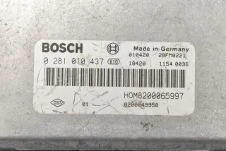 8200049958 0281010437 Блок управления двигателем Mitsubishi Carisma Арт e9750456, вид 3
