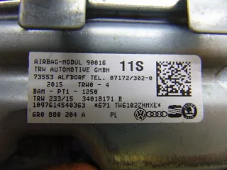6R0880204A Подушка безопасности Volkswagen Polo 5 Арт e9755683, вид 4