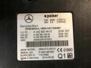 A2429004801 Блок управления двигателем Mercedes E C207 Арт e9762390, вид 4