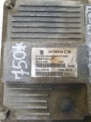 55198930CN Блок управления двигателем Opel Corsa D Арт e9770930, вид 3