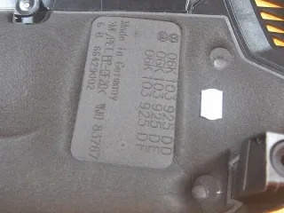 06K103925DF 06k103925df Декоративная крышка двигателя Audi Q3 1 Арт e9774911, вид 7