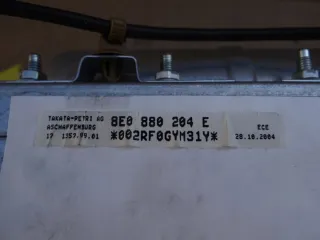 8E0880204 8E0880204E 8e0880204 Подушка безопасности Audi A4 B6 Арт e9795835, вид 4
