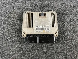55189630 0281011449 Блок управления двигателем Opel Vectra C  Арт e9799388, вид 1