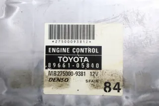 MB275000-9381 89661-05840 Блок управления двигателем Toyota Avensis 2 Арт e9799678, вид 5