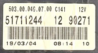 51711244 Щиток приборов (приборная панель) Fiat Panda 2 Арт e9809123, вид 3