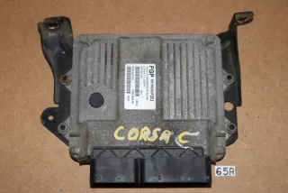 55196352 Блок управления двигателем Opel Corsa C Арт e9810742, вид 1