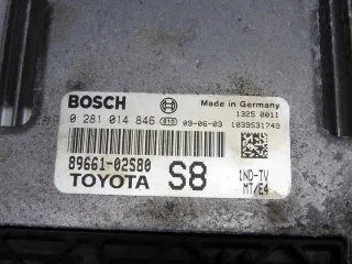0281014846 89661-02S80 Блок управления двигателем Toyota Auris 1 Арт e9810982, вид 2