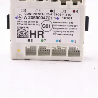 A2059004721 A2059004721,A 21,A2059010707,A Блок управления двигателем Mercedes GLC X253 Арт e9820194, вид 3