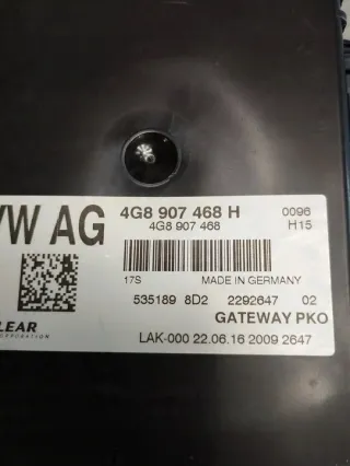 4G8907468H 4G8907468 Блок управления (другие) Audi A6 C7 (S6,RS6) Арт e9829647, вид 2