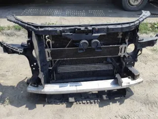  Передняя панель крепления облицовки (телевизор) Audi Q7 4L Арт e9834431, вид 2