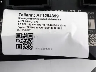 4G5959107C 4G5959107 4G5959107A TF7-MNL Блок управления (другие) Audi A6 C7 (S6,RS6) Арт e9852001, вид 3
