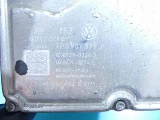 7P0907379J 7P0614517J IMPRK1334940, 7P0907379J, Блок ABS Volkswagen Touareg 2 Арт e9870108, вид 9