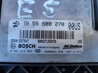 0281018863 55588270 Блок управления двигателем Opel Corsa D Арт e9892187, вид 2