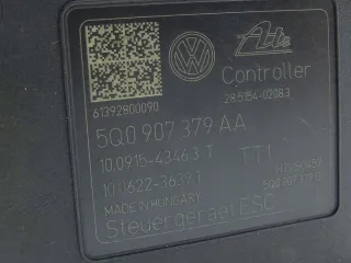 5Q0907379AA 5Q0614517T Блок ABS Volkswagen Golf 5 Арт e9911545, вид 6
