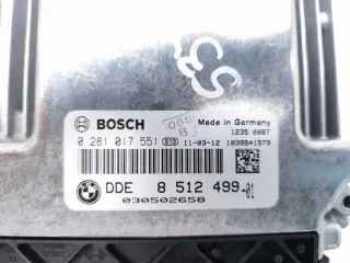 8512499 0281017551 Блок управления двигателем BMW 1 F20/F21 Арт e9924918, вид 7