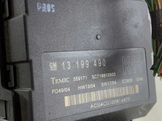 13199490 Блок управления светом Opel Vectra C  Арт e9930833, вид 8