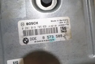 0281019705 8573589 Блок управления двигателем BMW 5 F10/F11/GT F07 Арт e9935777, вид 4