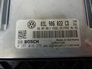 03L906022CD 0281016375 Блок управления двигателем Volkswagen Transporter T5 Арт e9936731, вид 5