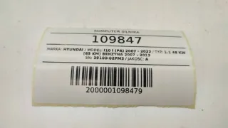 39110-02PM0 Блок управления двигателем Hyundai i10 2 Арт e9957209, вид 4