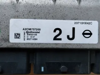 A2C98757200 23710HX42C Блок управления двигателем Nissan Qashqai 2 Арт e9957543, вид 5
