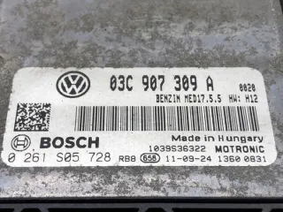 03C907309A LORK-486-29992 Блок управления двигателем Volkswagen Golf 6 Арт e9963025, вид 3