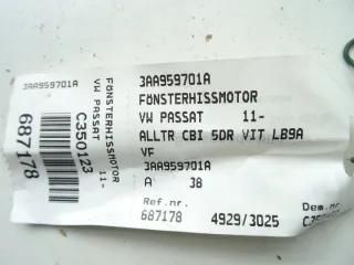 3AA959701A Моторчик стеклоподъемника Volkswagen Passat B7 Арт e9964083, вид 4