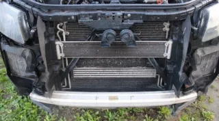  Передняя панель крепления облицовки (телевизор) Audi Q7 4L Арт e9999562, вид 2