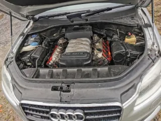  Передняя панель крепления облицовки (телевизор) Audi Q7 4L Арт e9999562, вид 5