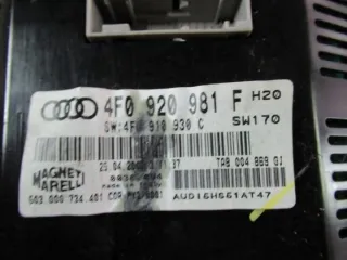 4F0920981F Щиток приборов (приборная панель) Audi A6 C6 (S6,RS6) Арт e10008532, вид 6