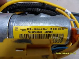 09230983 Подушка безопасности Opel Corsa C Арт e10017414, вид 4