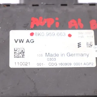 8K0959663 8K0959663-2 8K0959663,8K0 Блок управления двигателем Audi A4 B8 Арт e10038839, вид 5