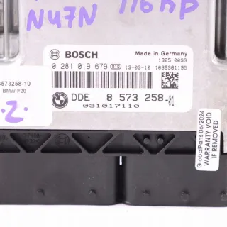 8573258 13618576341 8576341 13618517379 8517379 13618573258 13618518424 8518424 13618517874 8517874 13618518569 8518569 13618574095 8574095 13618570933 8570933 0281019679 8573258-10 Блок управления двигателем BMW 1 F20/F21 Арт e10039061, вид 5