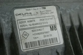 8200308217 8200275921 R0410C041B Блок управления двигателем Nissan Micra K12 Арт e10040275, вид 12