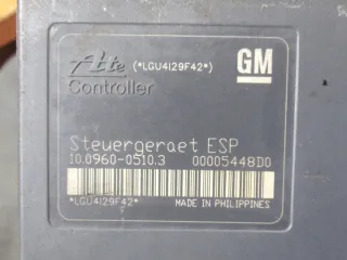 13157577 100206-01274 10020601274 100960-05103 10096005103 Блок ABS Opel Zafira B Арт e10053853, вид 3
